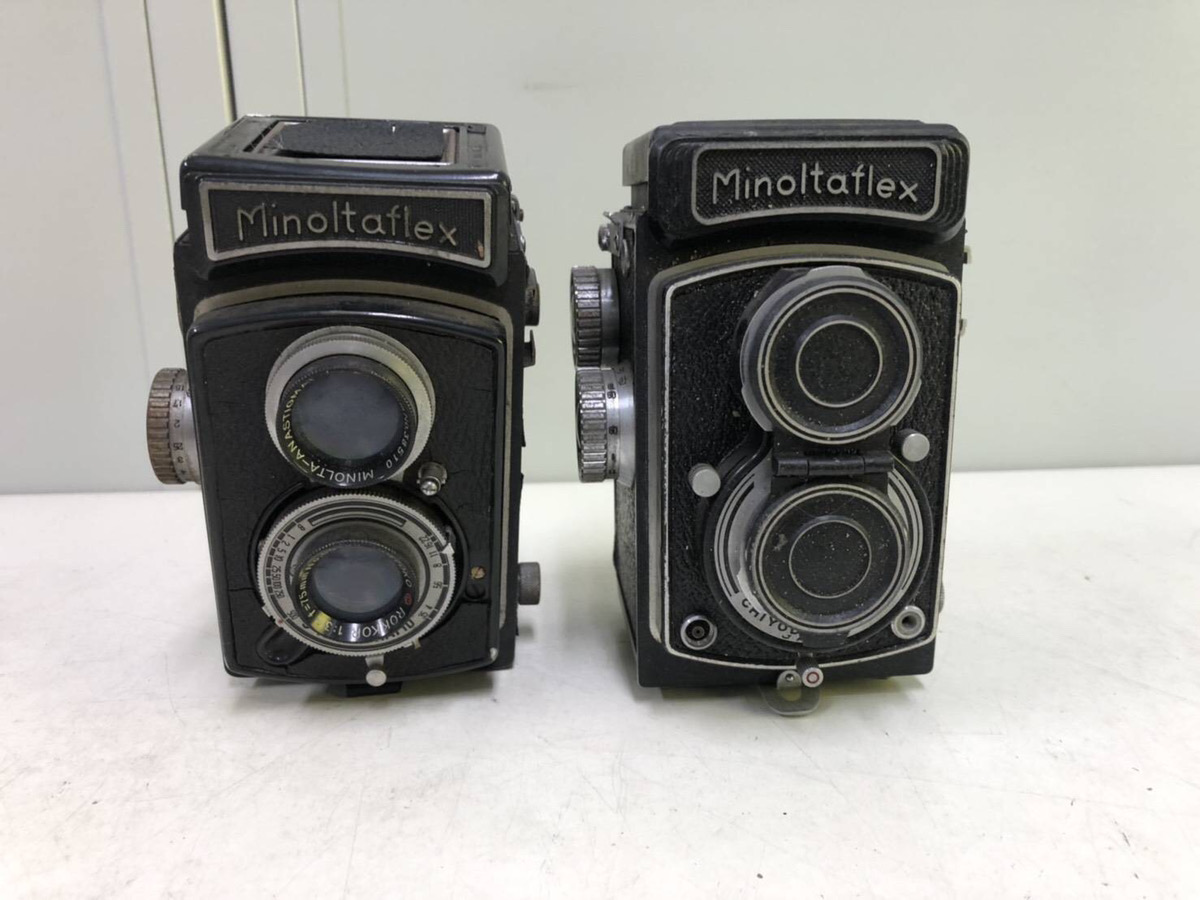 Minoltaflex 二眼レフカメラ　1:3.2f=75mmを買い取りいたしました
